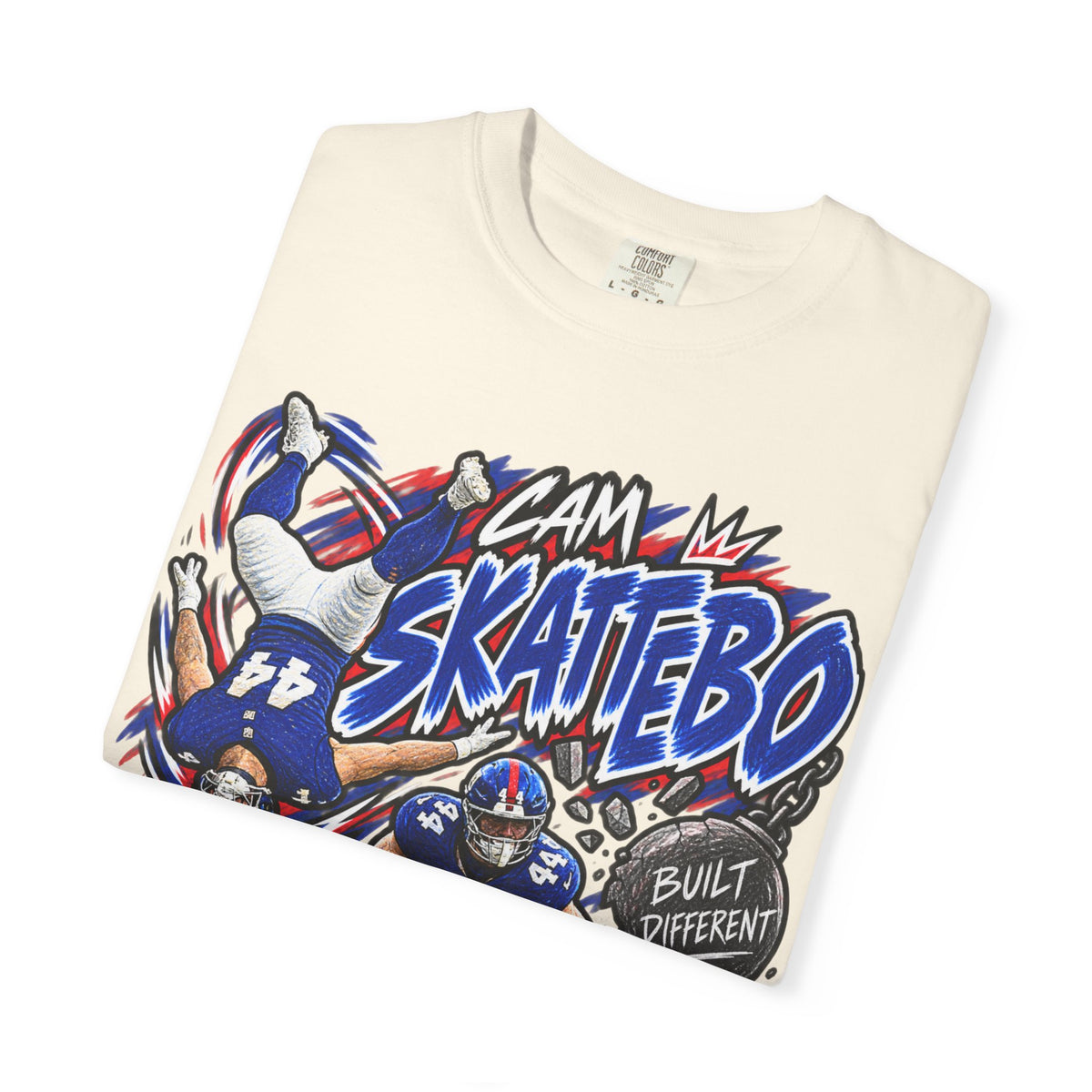 Cam Skattebo Graphic T-Shirt - Sunday Standouts Sketch Series
