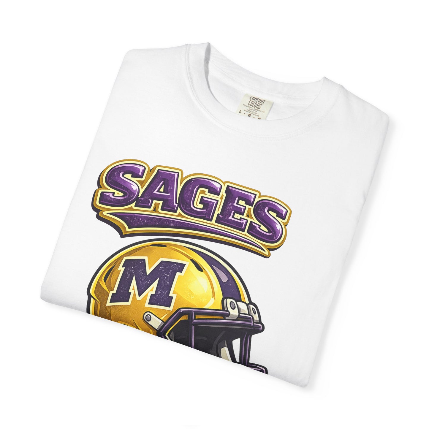 Sages Football Shiny Helmet T-Shirt