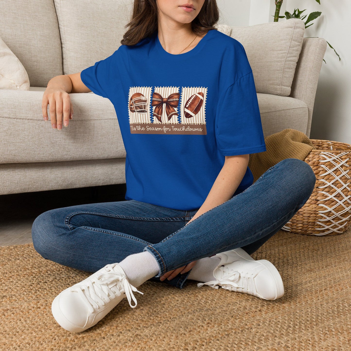 Football Holiday T-Shirt — 'Tis the Season for Touchdowns
