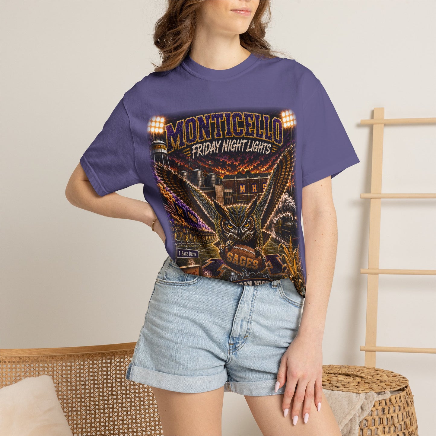 Friday Night Lights T Shirt- MONTICELLO Edition