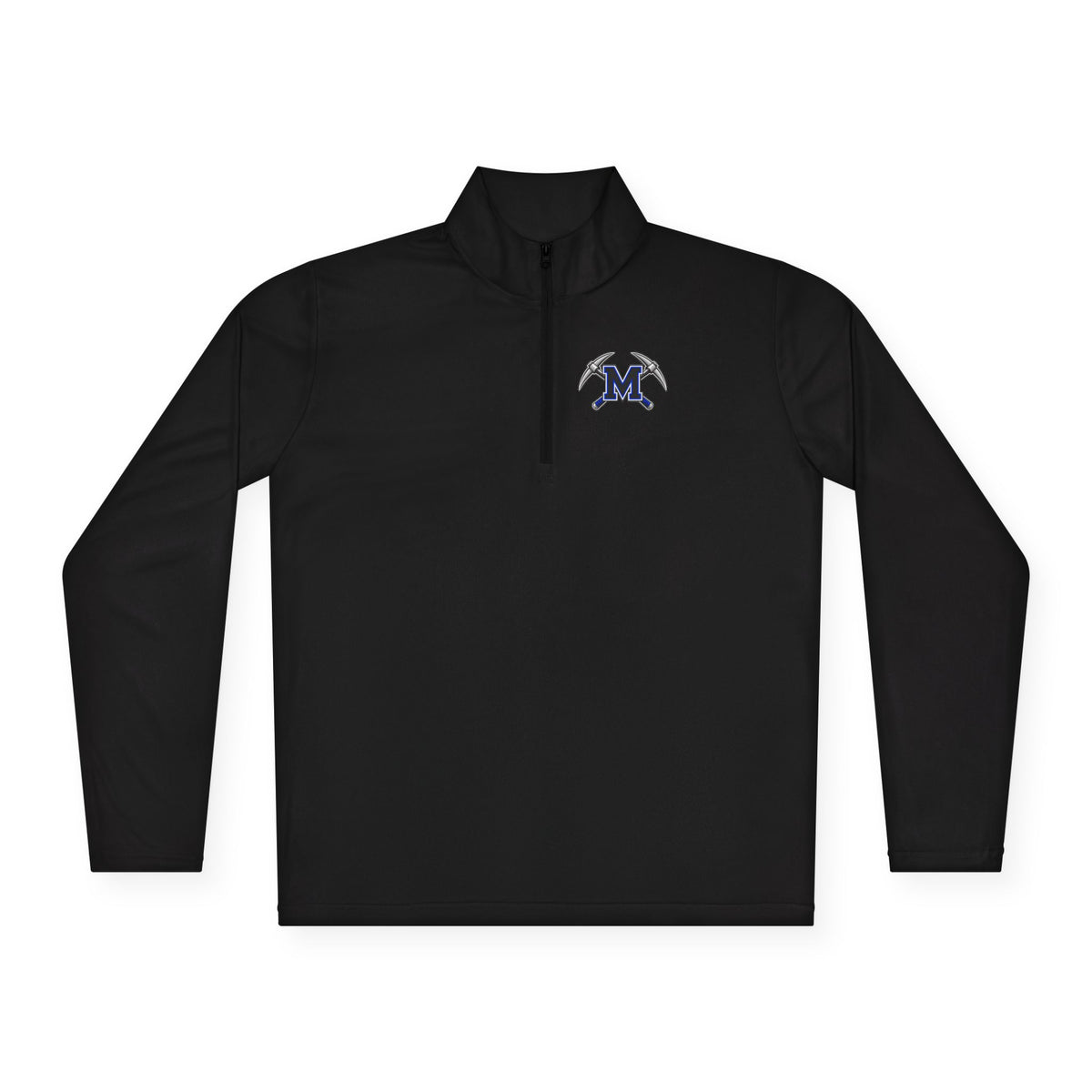 Miners Block M Logo Quarter Zip Pullover