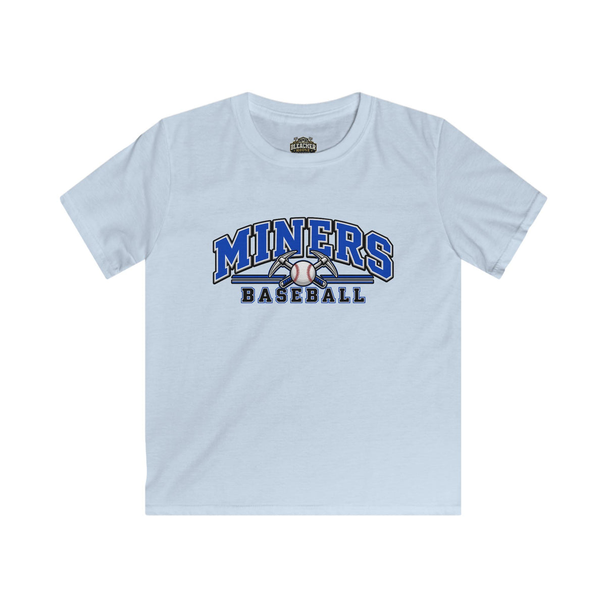 YOUTH Miners Baseball T-Shirt – Team Logo Youth Unisex Softstyle T shirt