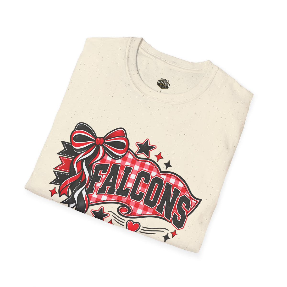 Falcons Bow T-Shirt — Red & Black Spirit Shirt