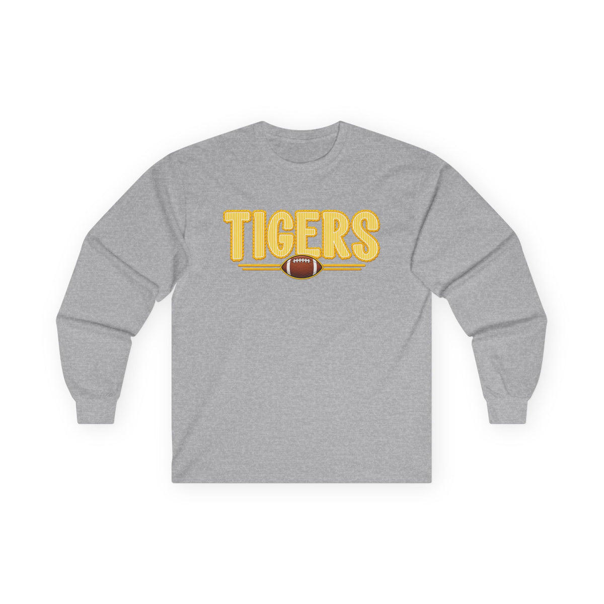 Tigers Football Long Sleeve Tee