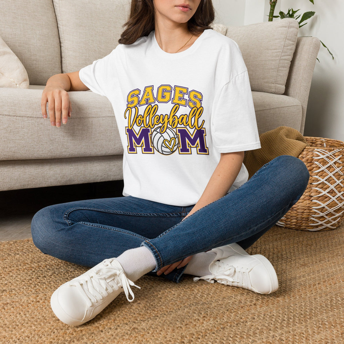 Sages Volleyball Mom Tshirt