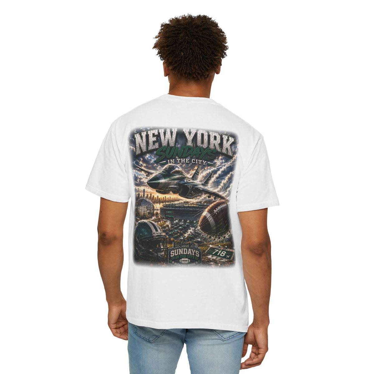 Sundays In The City - NEW YORK JETS Edition - Collector's Edition (Front Patch + Back Design)