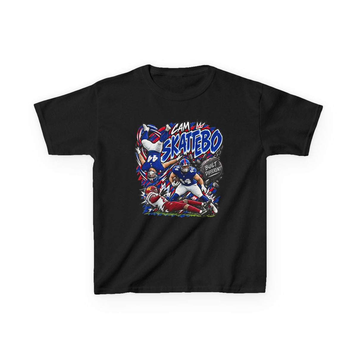 YOUTH Cam Skattebo Graphic T-Shirt - Sunday Standouts Sketch Series