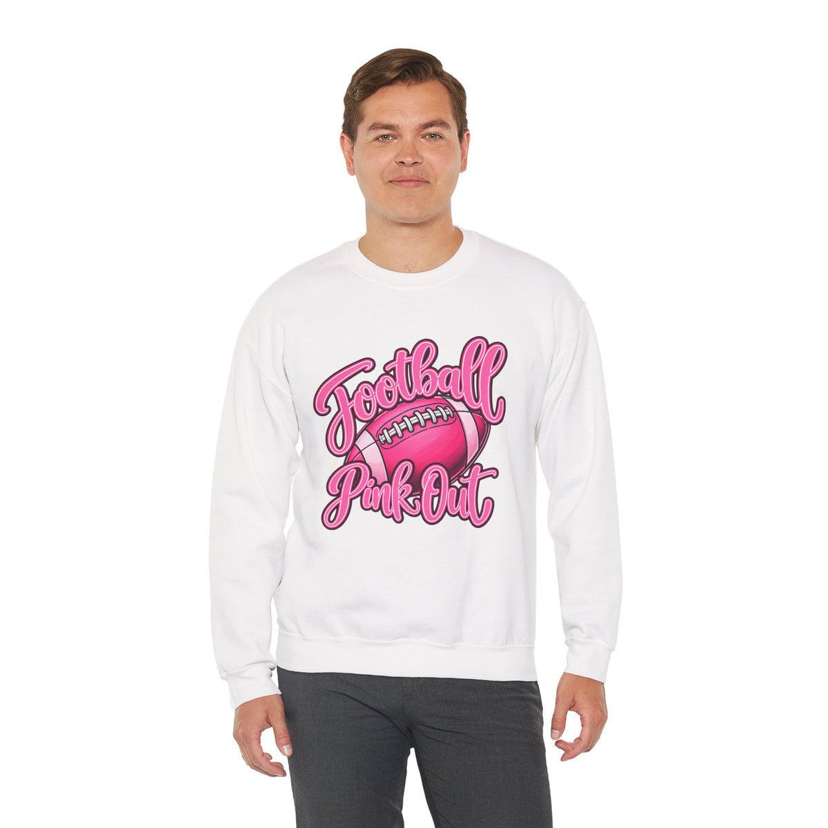 Football Pink Out Sweatshirt