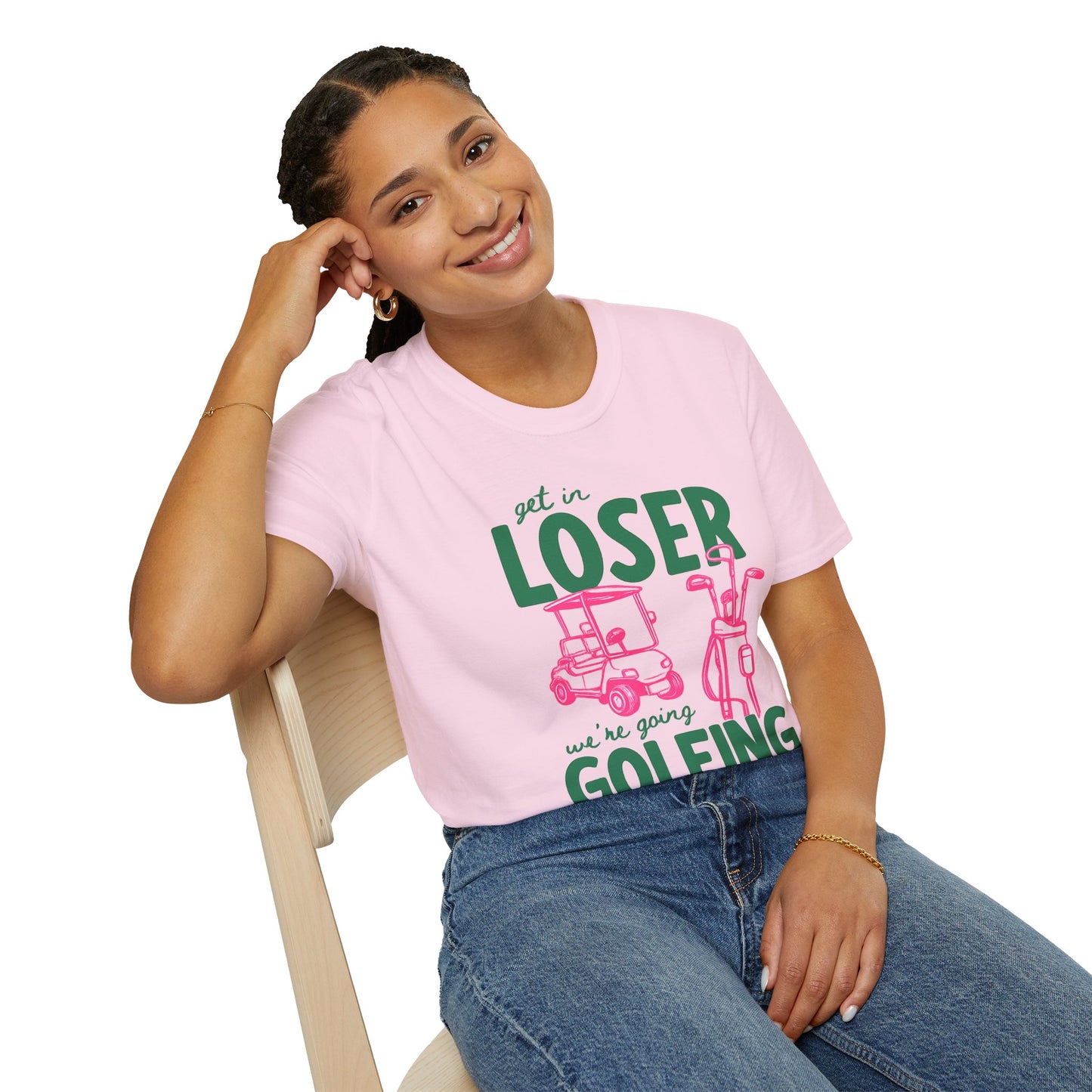 Get in LOSER, we're going GOLFING, Funny Golf Shirt