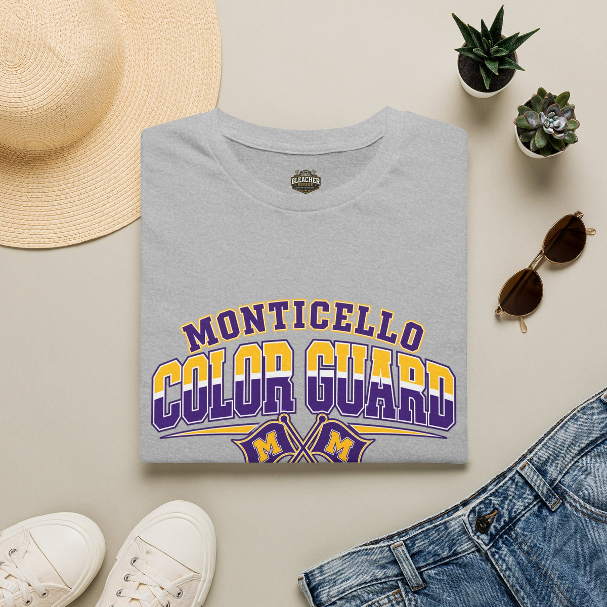 Monticello Color Guard T-Shirt — School Spirit Tee