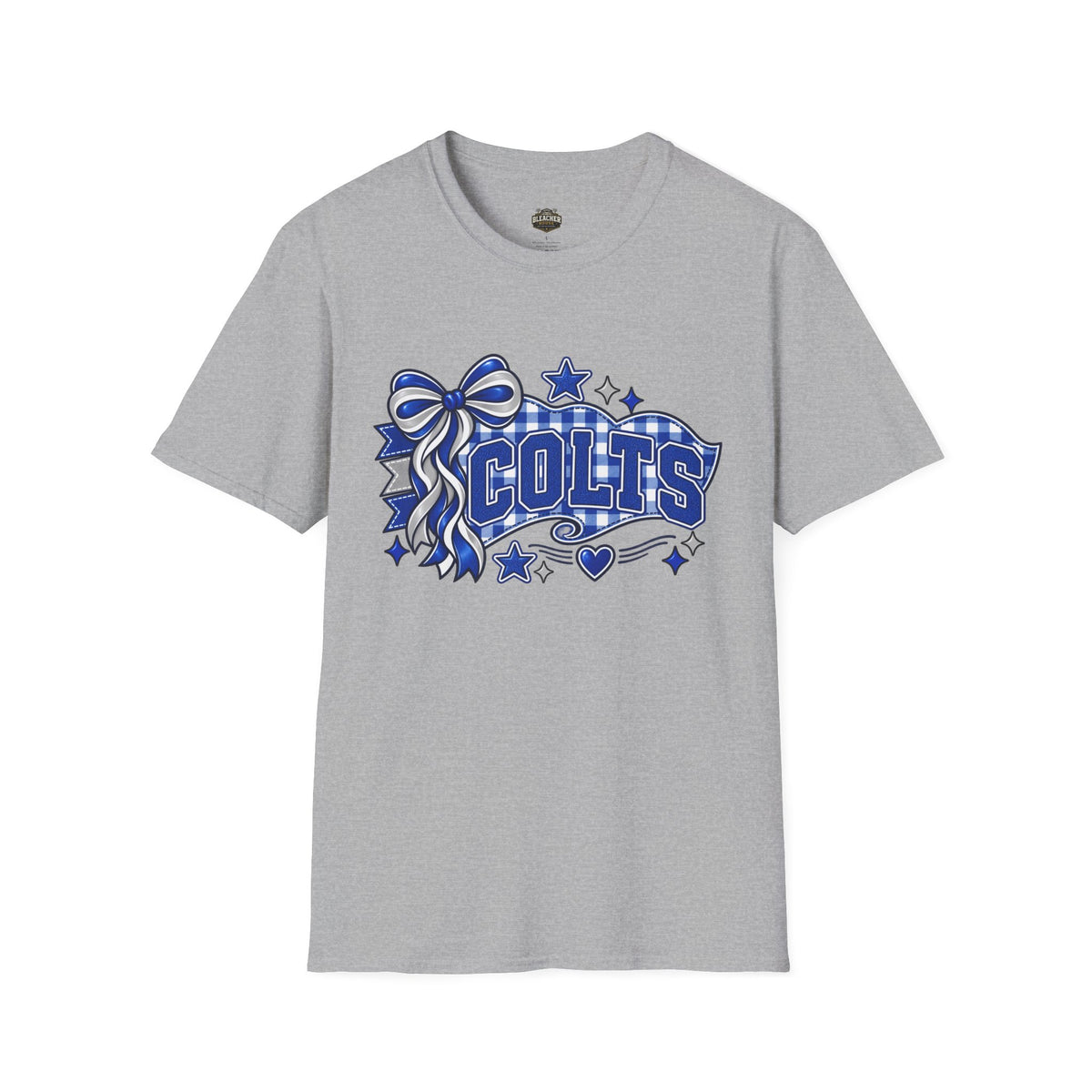 Colts Ribbon & Banner T-Shirt — Team Spirit Tee