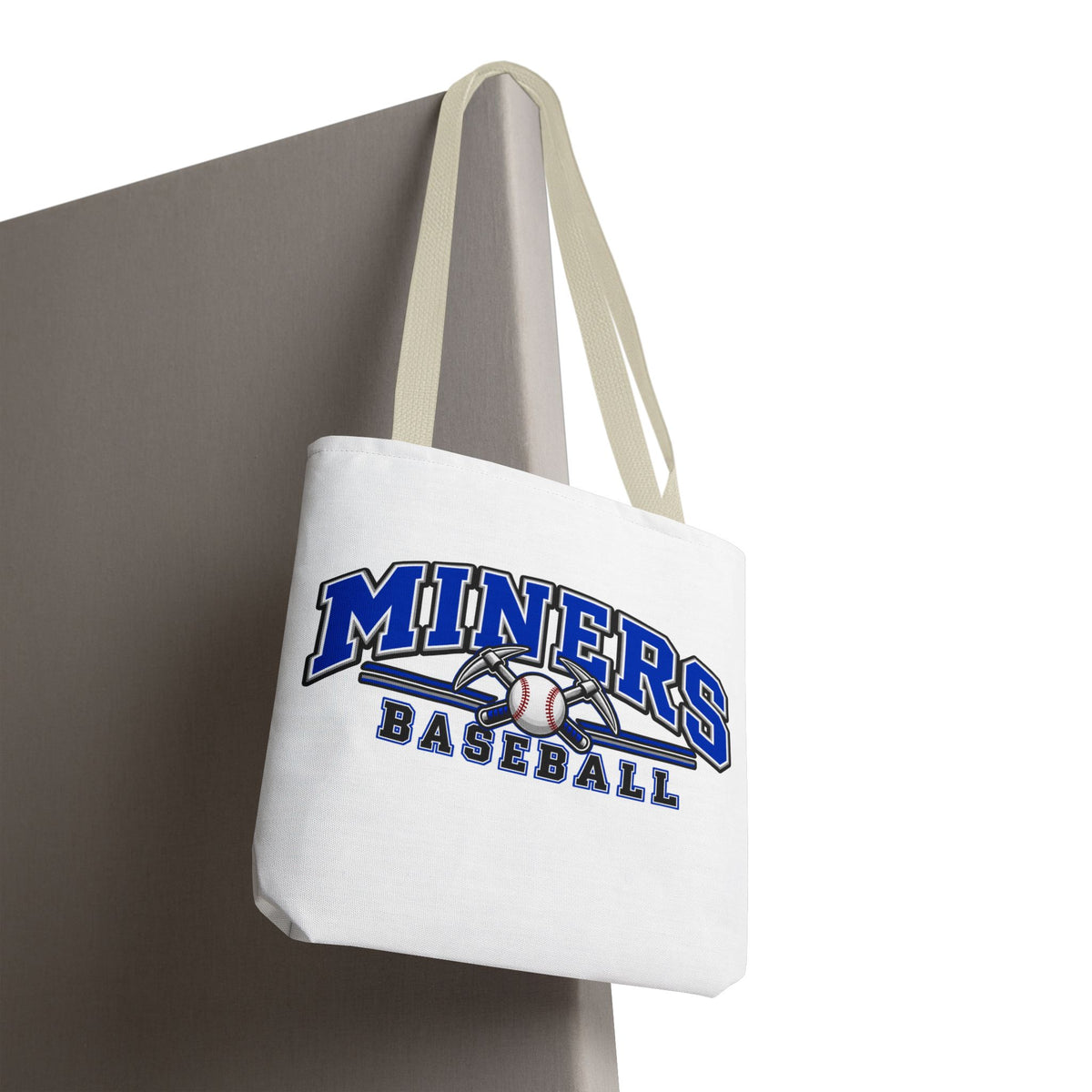 Miners Baseball Tote Bag — Team Logo Sports Carryall