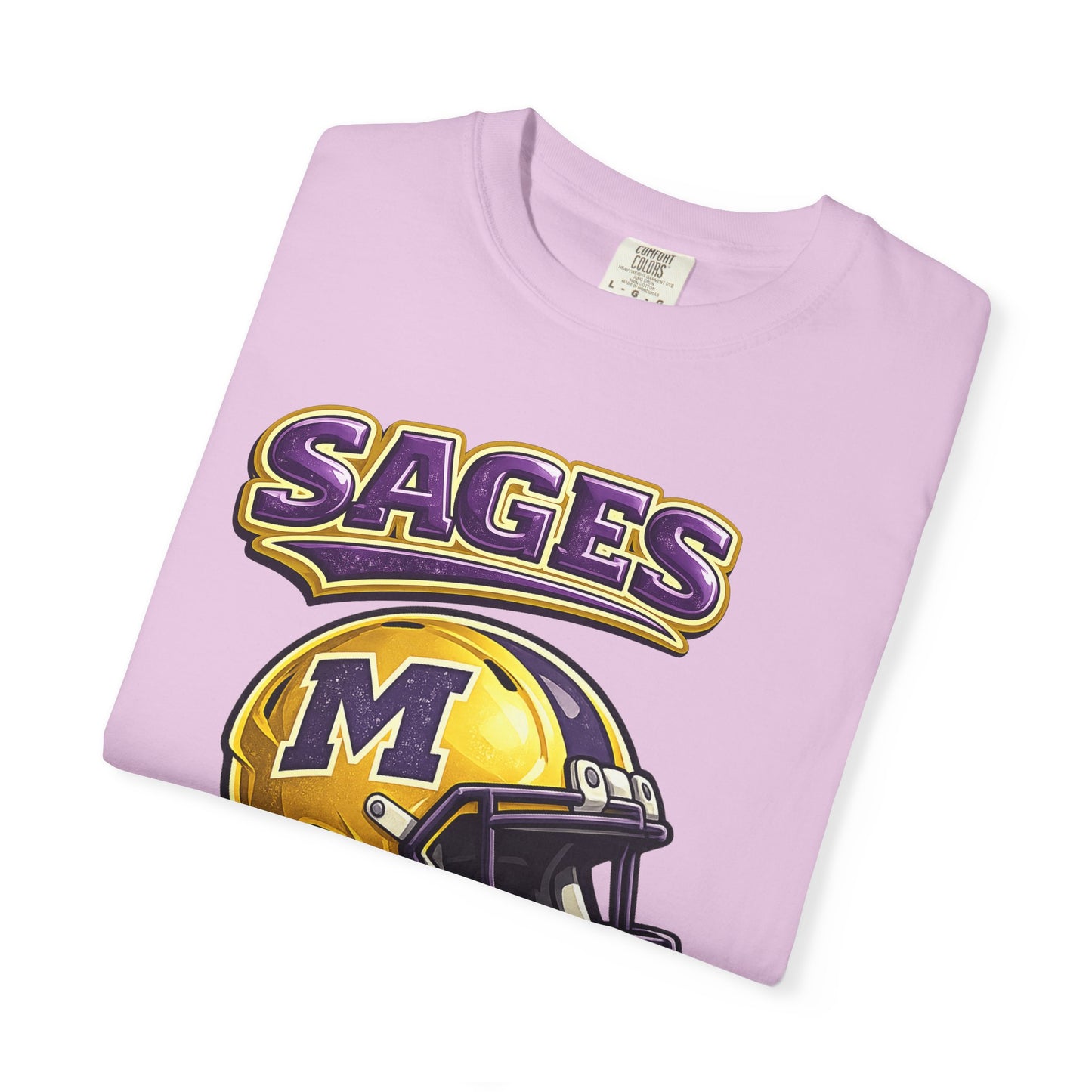 Sages Football Shiny Helmet T-Shirt