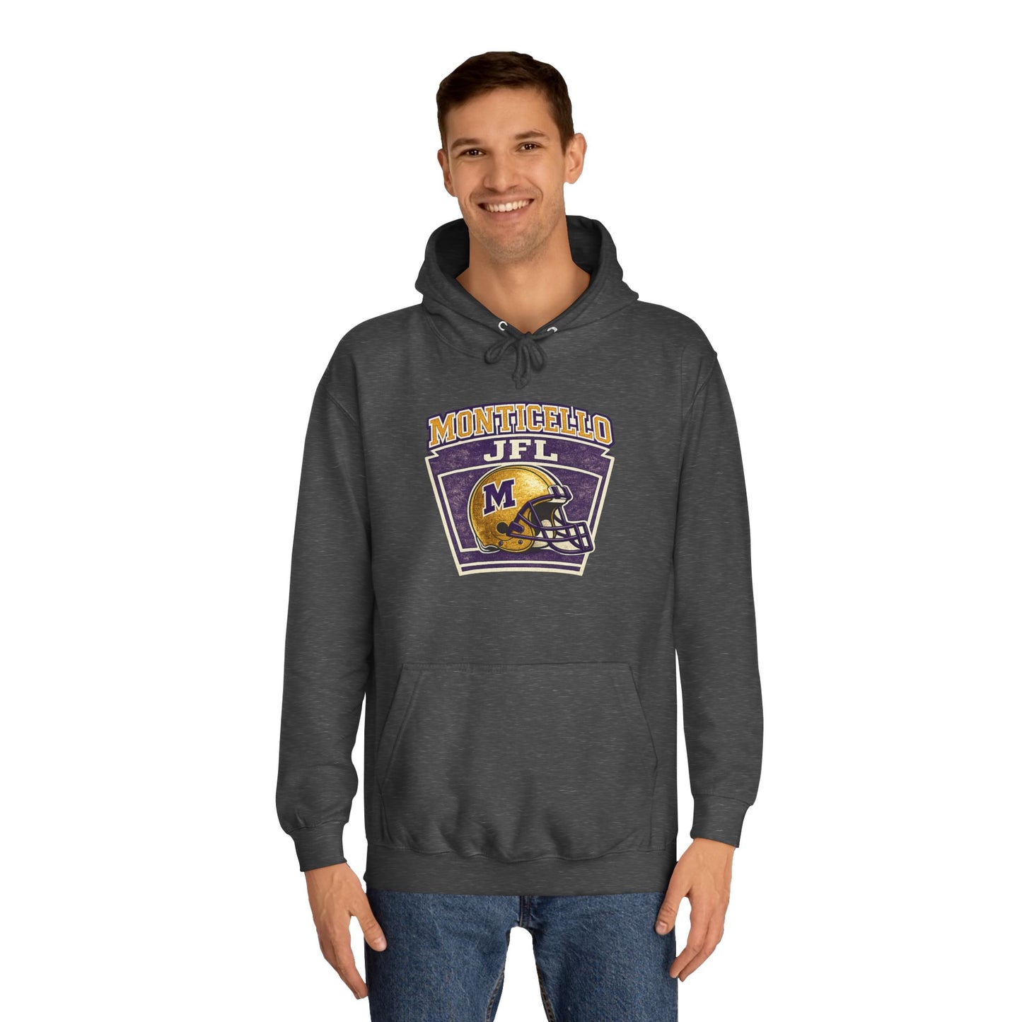 Monticello JFL Hoodie — Vintage Helmet Hoodie