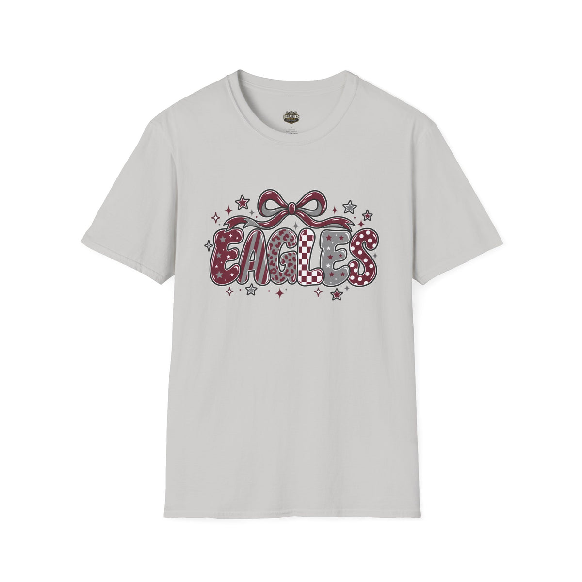 Eagles T-Shirt — Retro Bow & Stars Spirit Shirt
