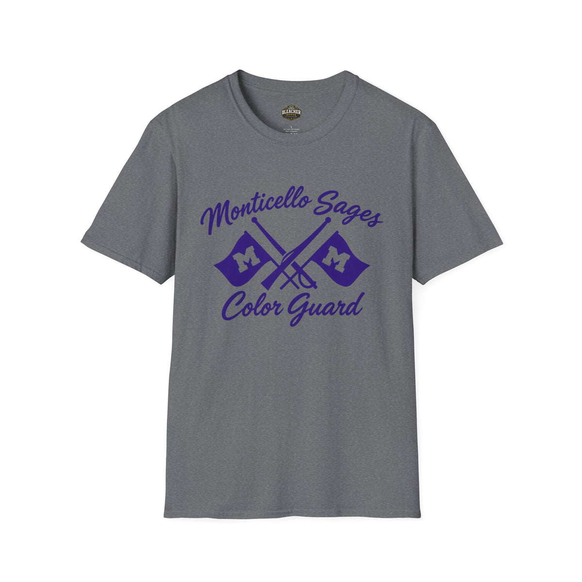 Monticello Sages Aesthetic Color Guard T-Shirt