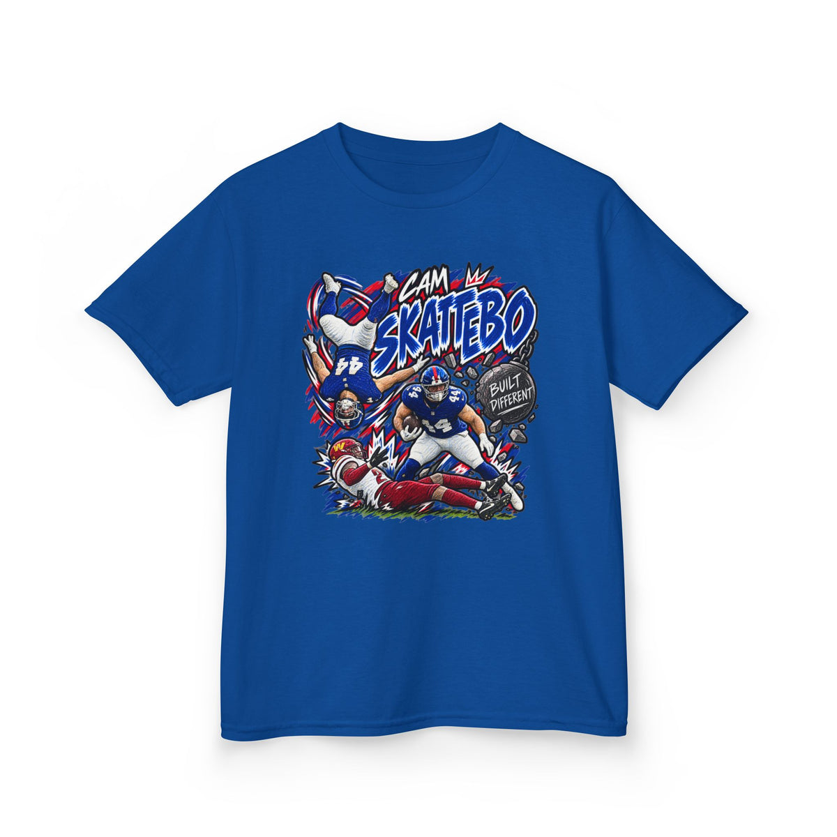 YOUTH Cam Skattebo Graphic T-Shirt - Sunday Standouts Sketch Series