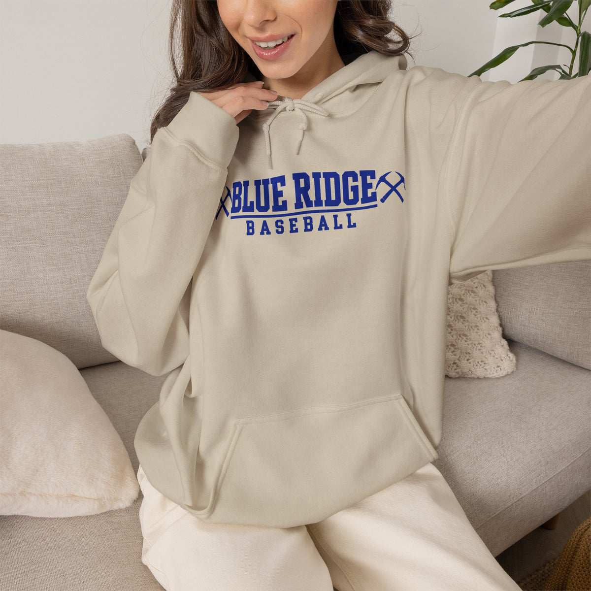 Blue Ridge Baseball Hooded Sweatshirt