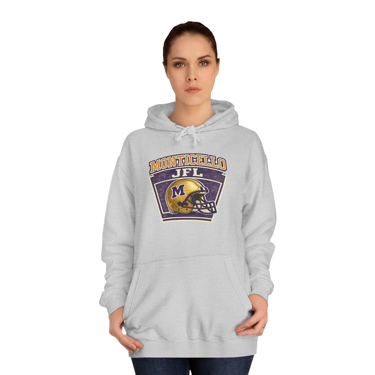 Monticello JFL Hoodie — Vintage Helmet Hoodie