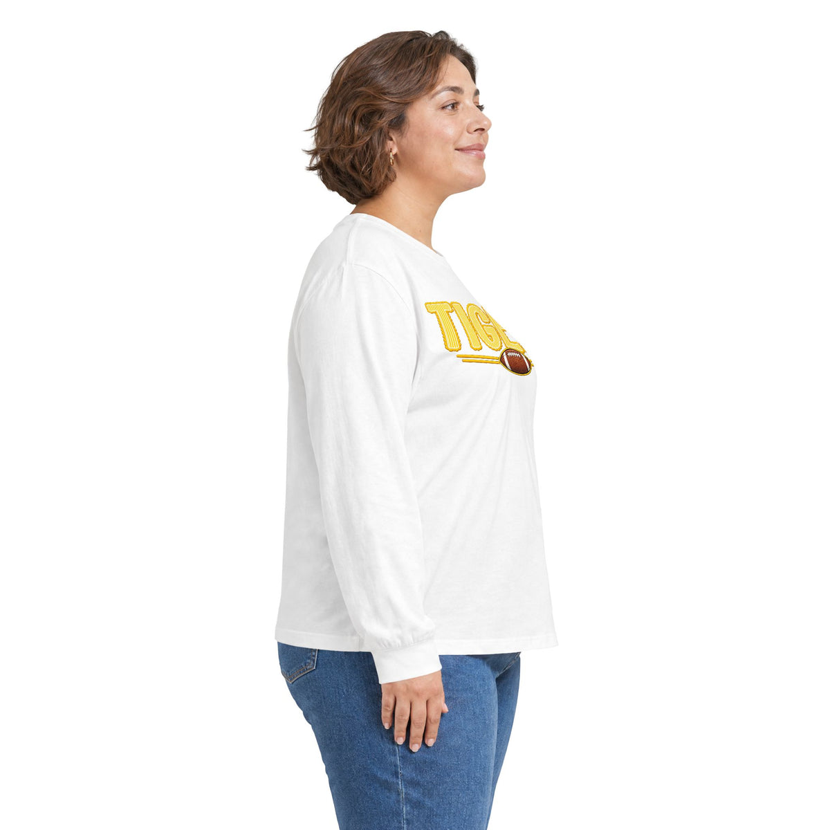 Tigers Football Long Sleeve Tee