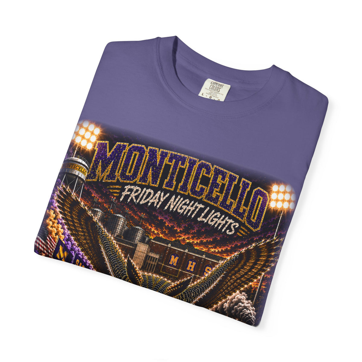 Friday Night Lights T Shirt- MONTICELLO Edition