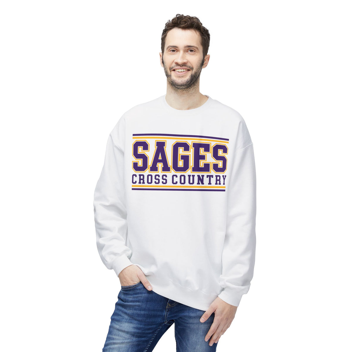 Cross Country Unisex Midweight Softstyle Fleece Crewneck Sweatshirt