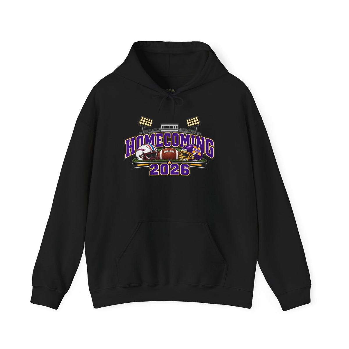 Homecoming 2026 Hoodie — School Spirit Football Crew Sweatshirt
