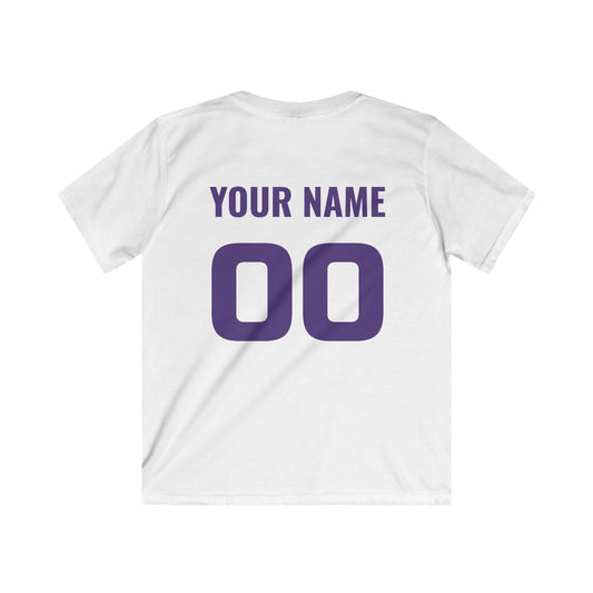 YOUTH CUSTOMIZABLE Sages Soccer Club T-Shirt — YOUR NAME AND NUMBER