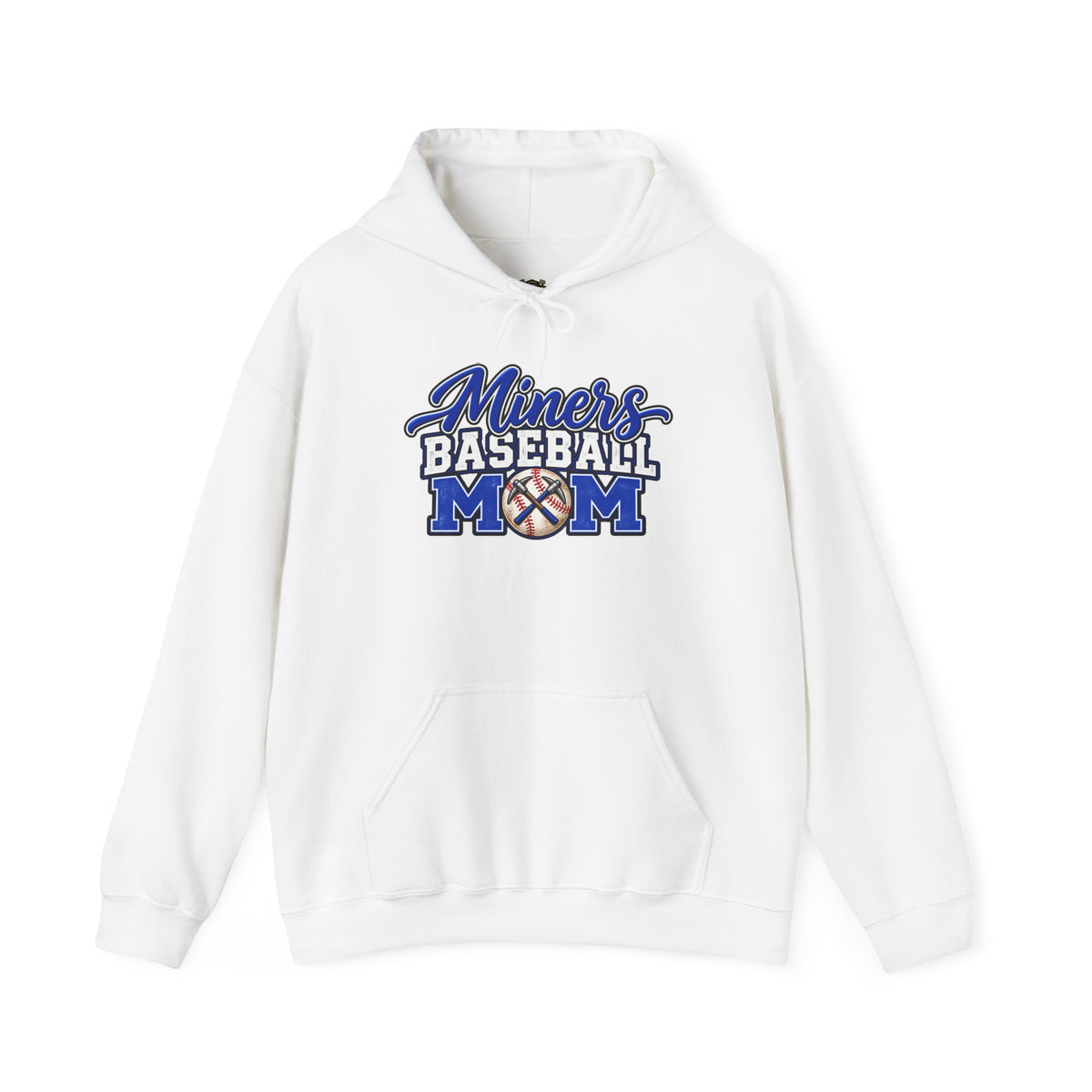 Miners Baseball Mom Hoodie – Supportive Team Spirit Pullover