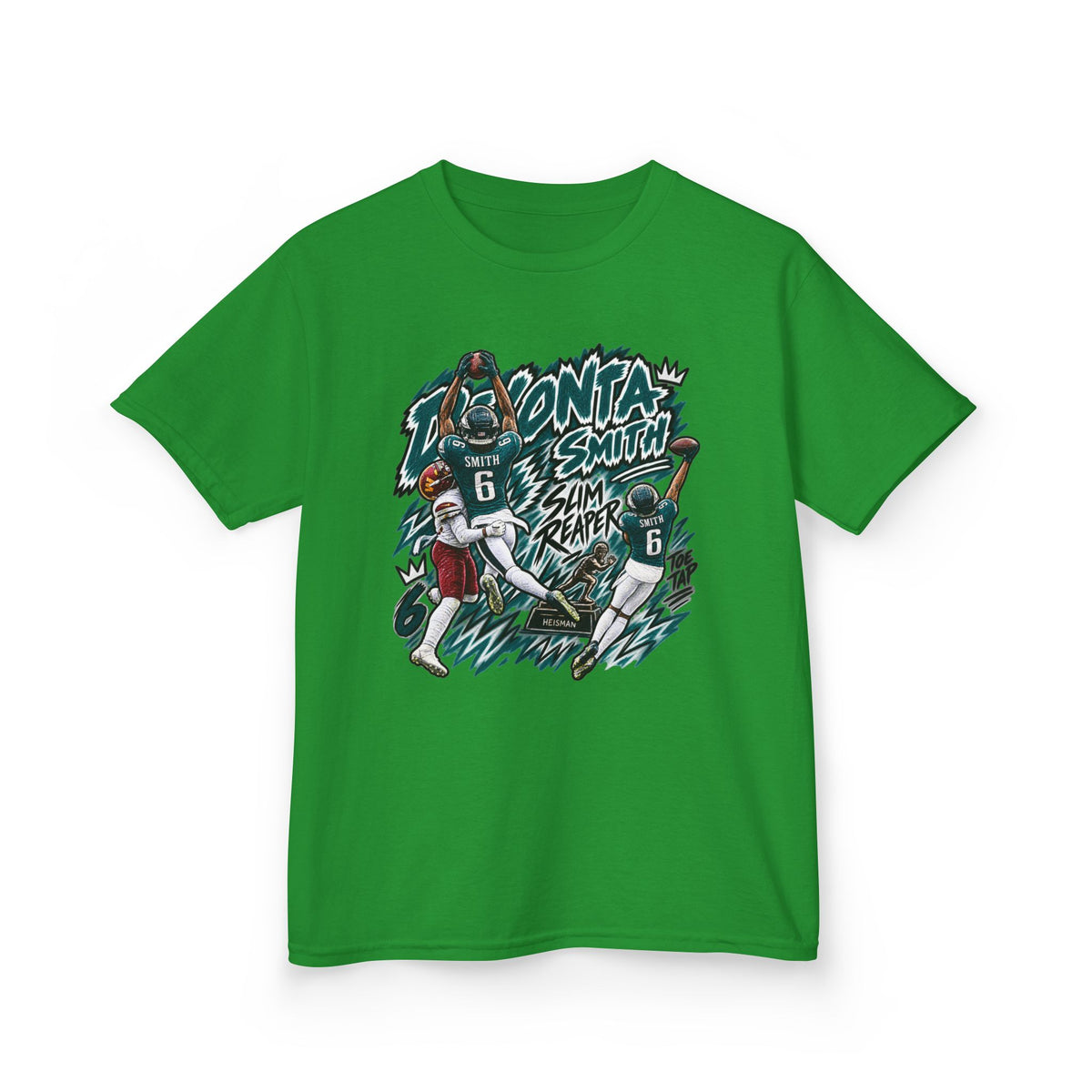 YOUTH Devonta Smith, SLIM REAPER Graphic T-Shirt - Sunday Standouts Sketch Series