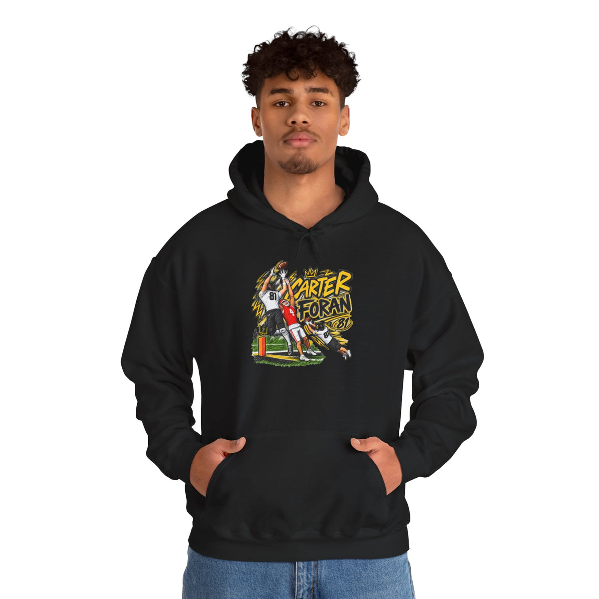 Saturday Standouts Sketch Series - CARTER FORAN Graphic Hoodie