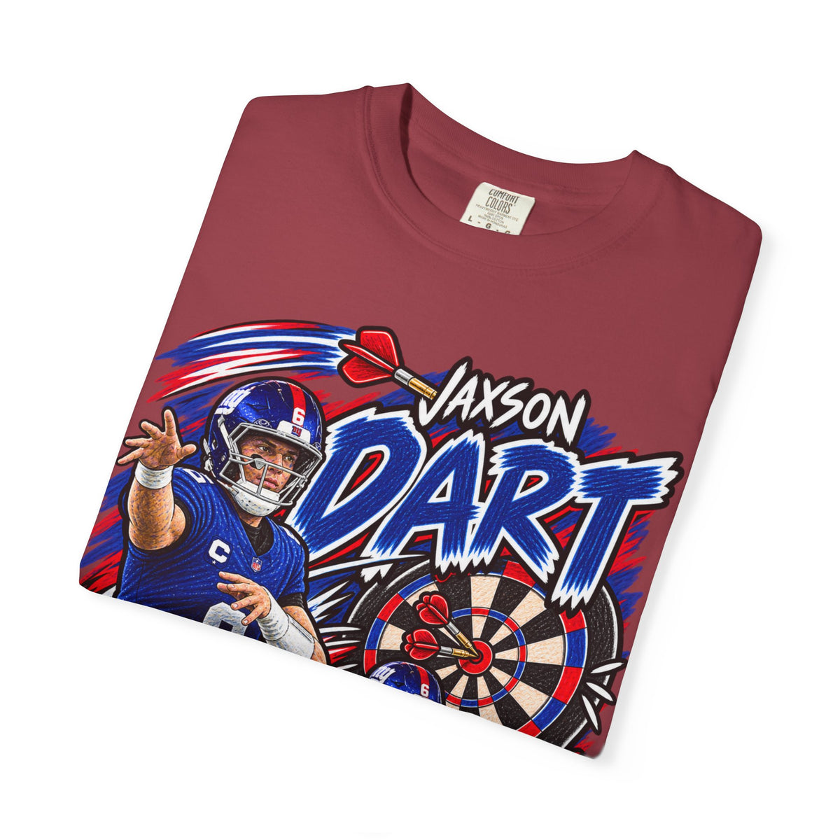 Jaxson Dart Graphic T-Shirt - Sunday Standouts Sketch Series