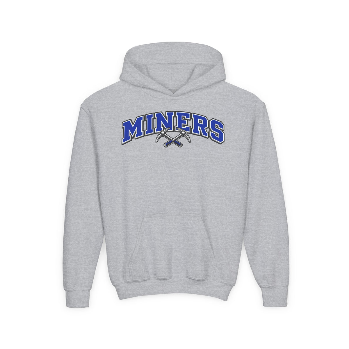 YOUTH Miners Block Letter and Logo Hoodie