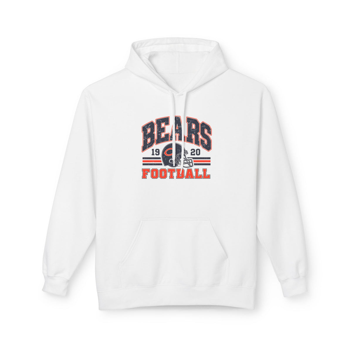 Bears Football Hoodie — Vintage 1920 Helmet Team Pullover