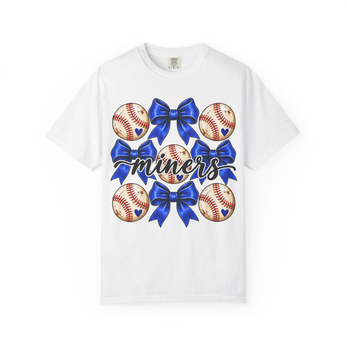 Miners Baseball Bows "Miners" T-Shirt