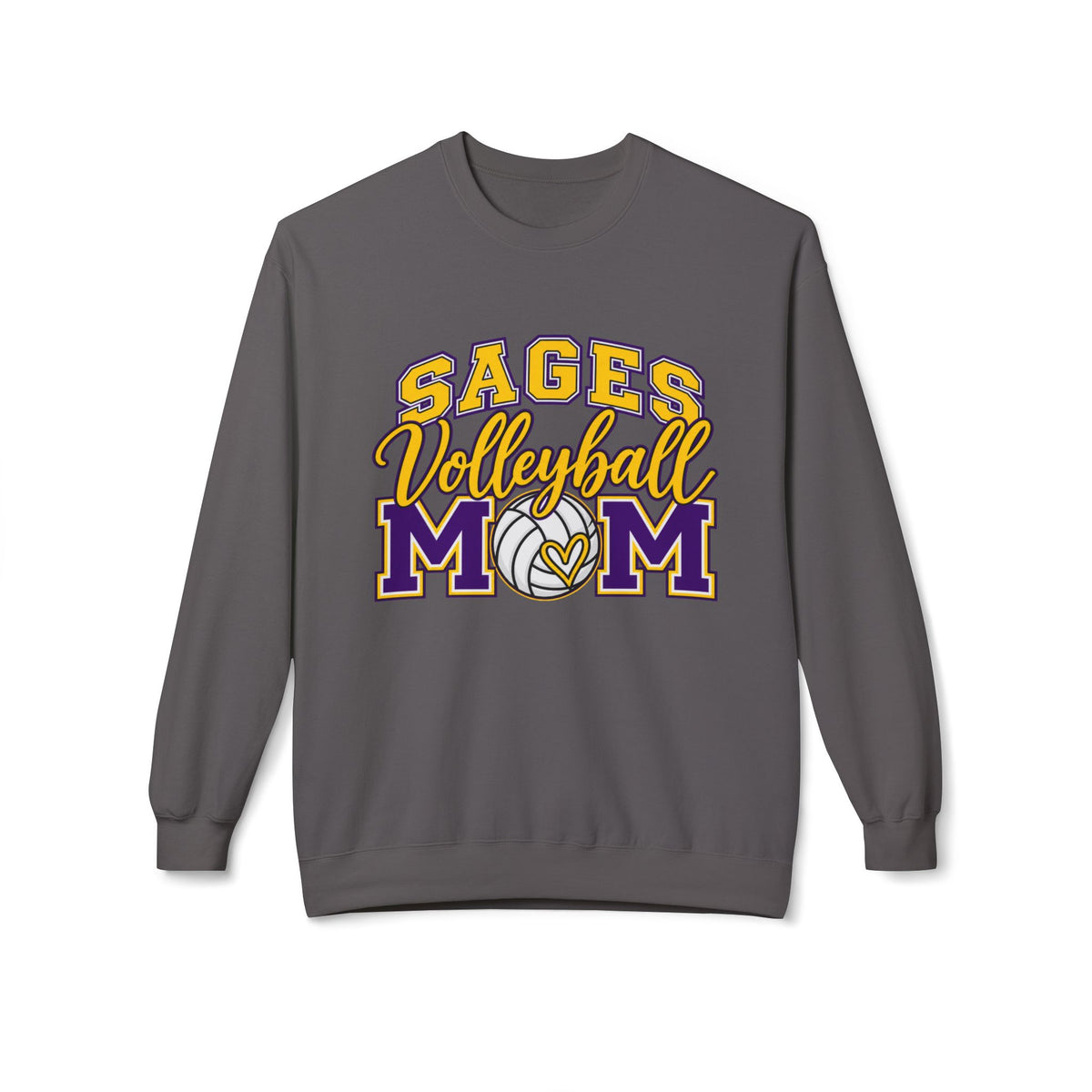 Sages Volleyball Mom Sweatshirt - Sages Volleyball MOM Crewneck
