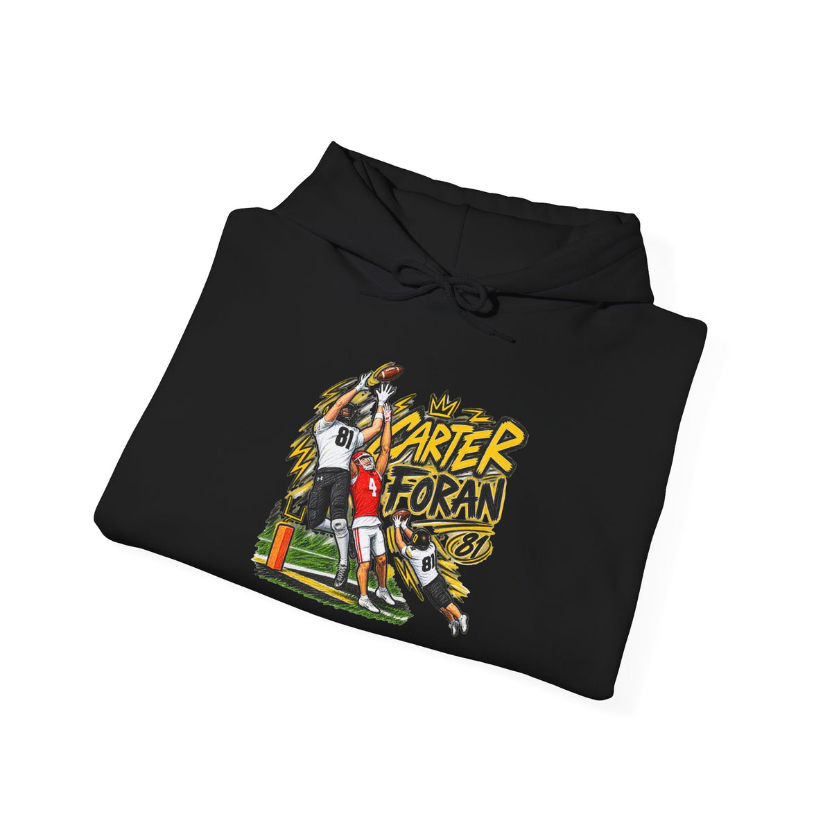Saturday Standouts Sketch Series - CARTER FORAN Graphic Hoodie