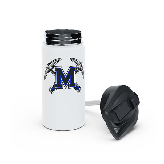 Miners Logo Stainless Steel Water Bottle – 12 Oz/18 Oz/32 Oz Insulated Sports Bottle