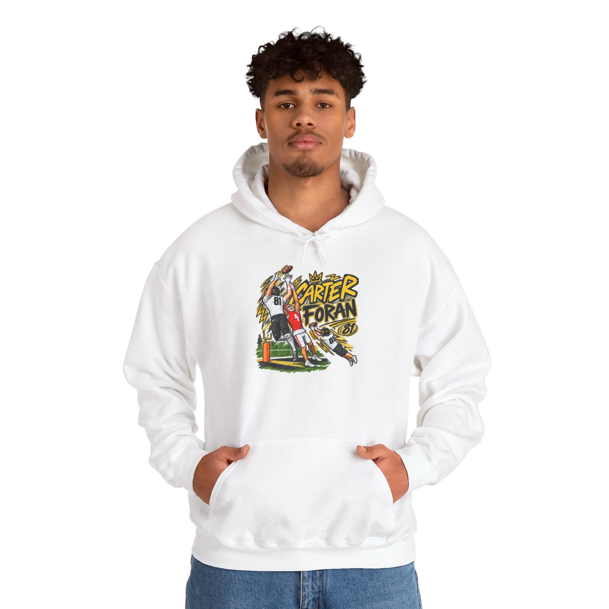 Saturday Standouts Sketch Series - CARTER FORAN Graphic Hoodie