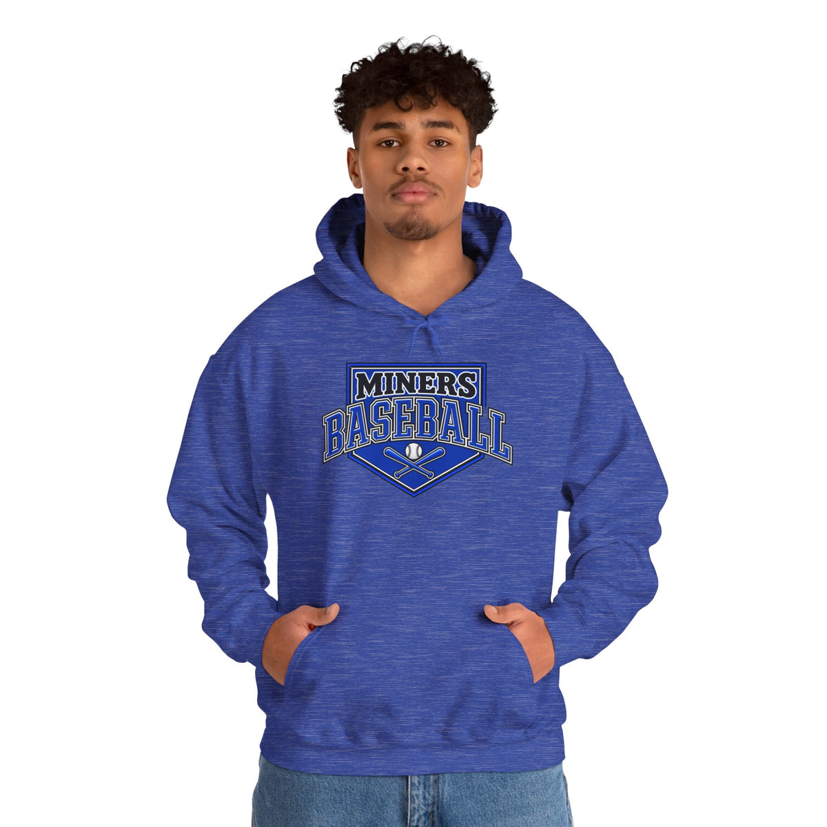 Miners Baseball Unisex Heavy Blend™ Hooded Sweatshirt