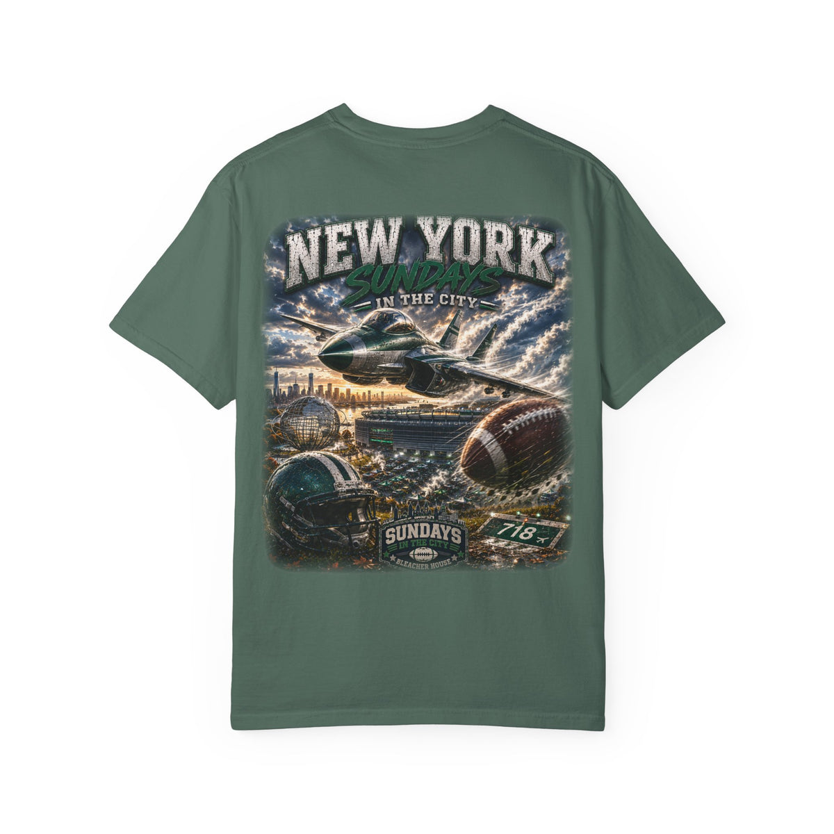 Sundays In The City - NEW YORK JETS Edition - Collector's Edition (Front Patch + Back Design)