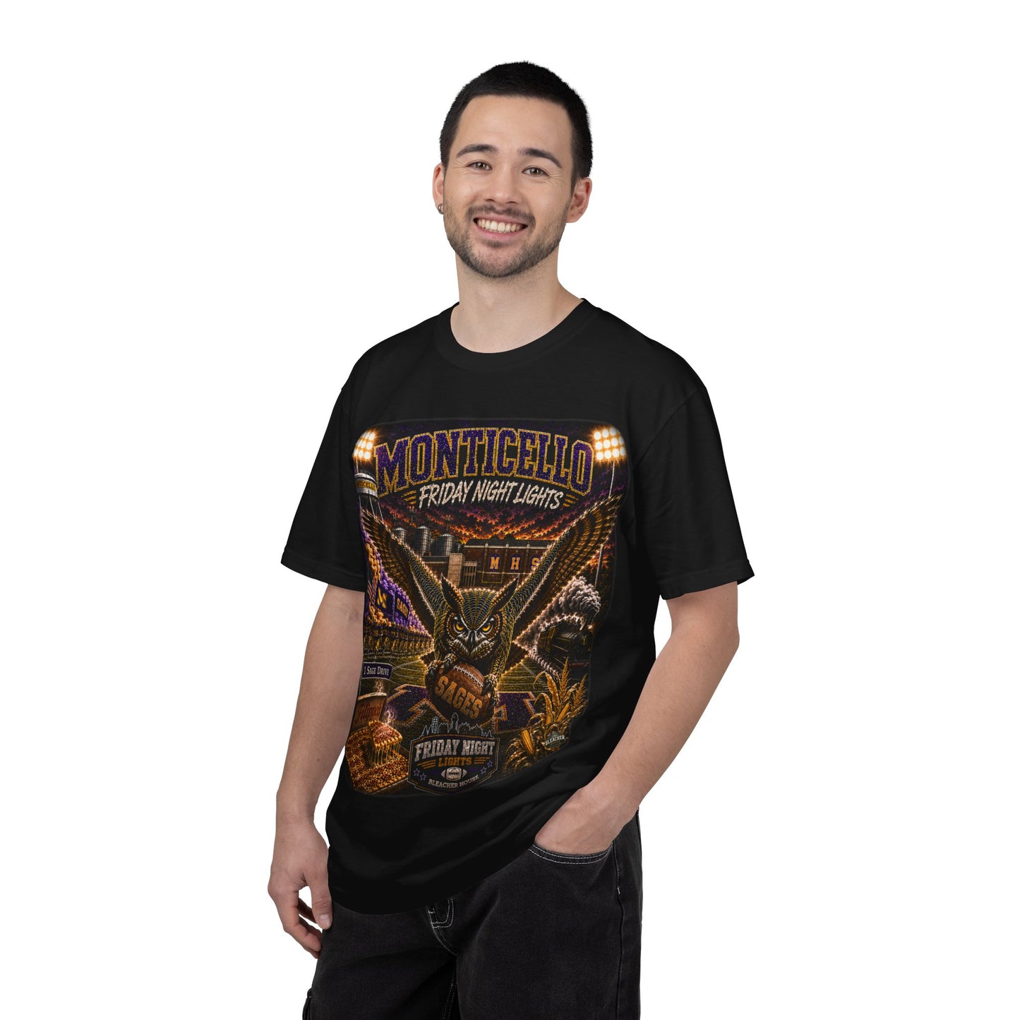 Friday Night Lights T Shirt- MONTICELLO Edition