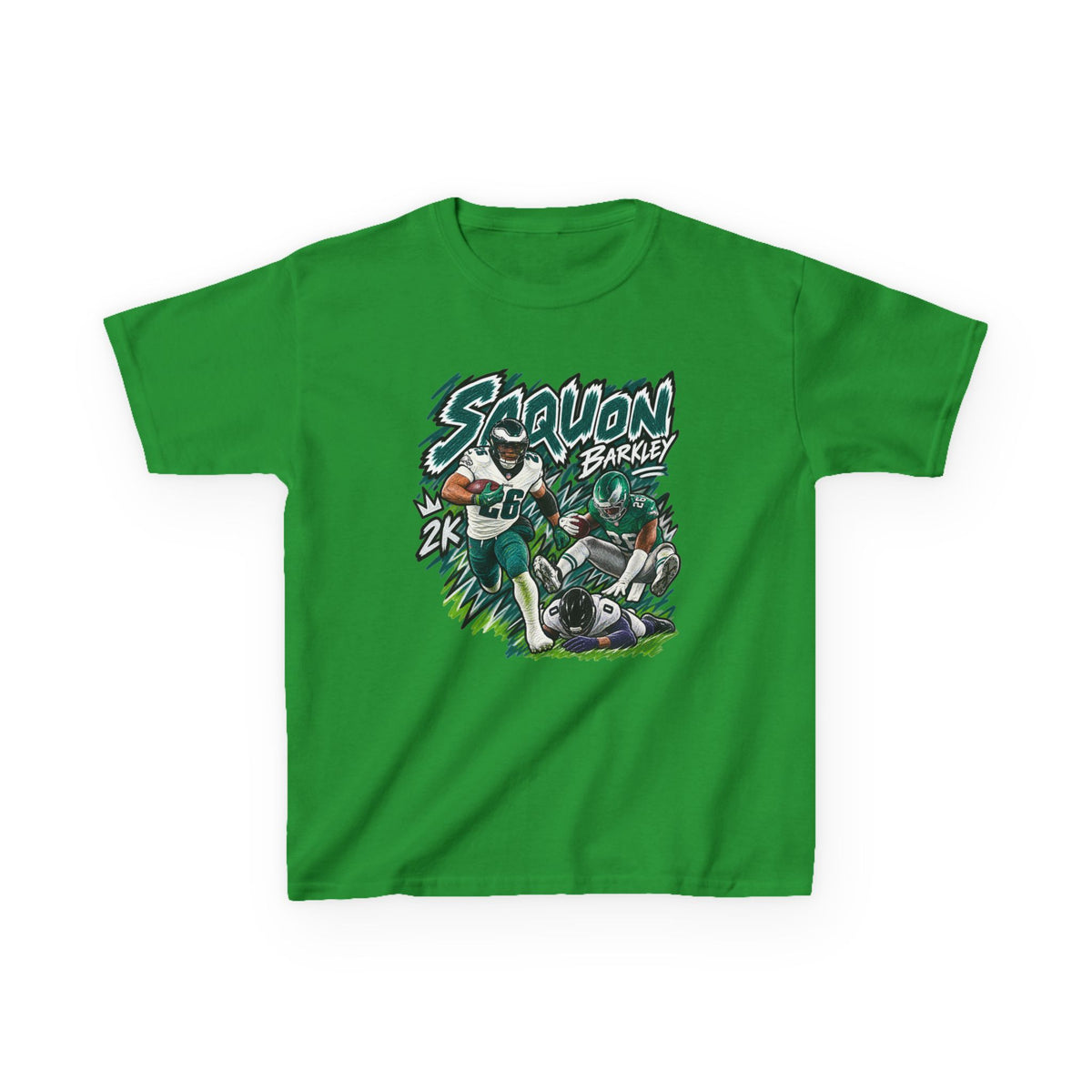 YOUTH Saquon Barkley Graphic T-Shirt - Sunday Standouts Sketch Series