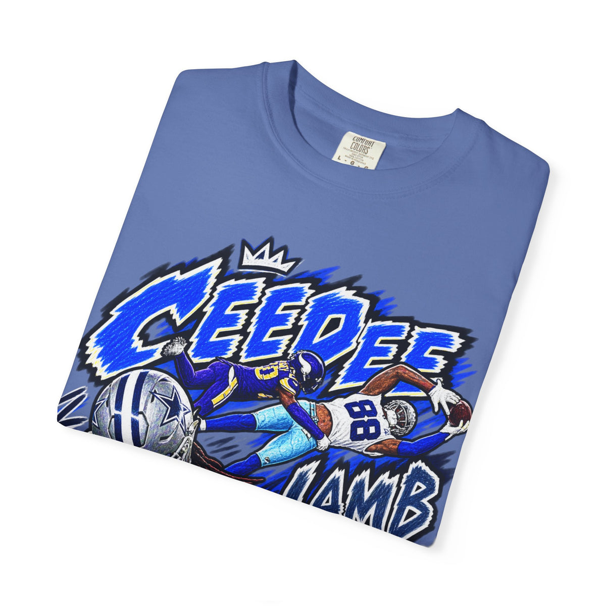 CeeDee Lamb Graphic T-Shirt - Sunday Standouts Sketch Series