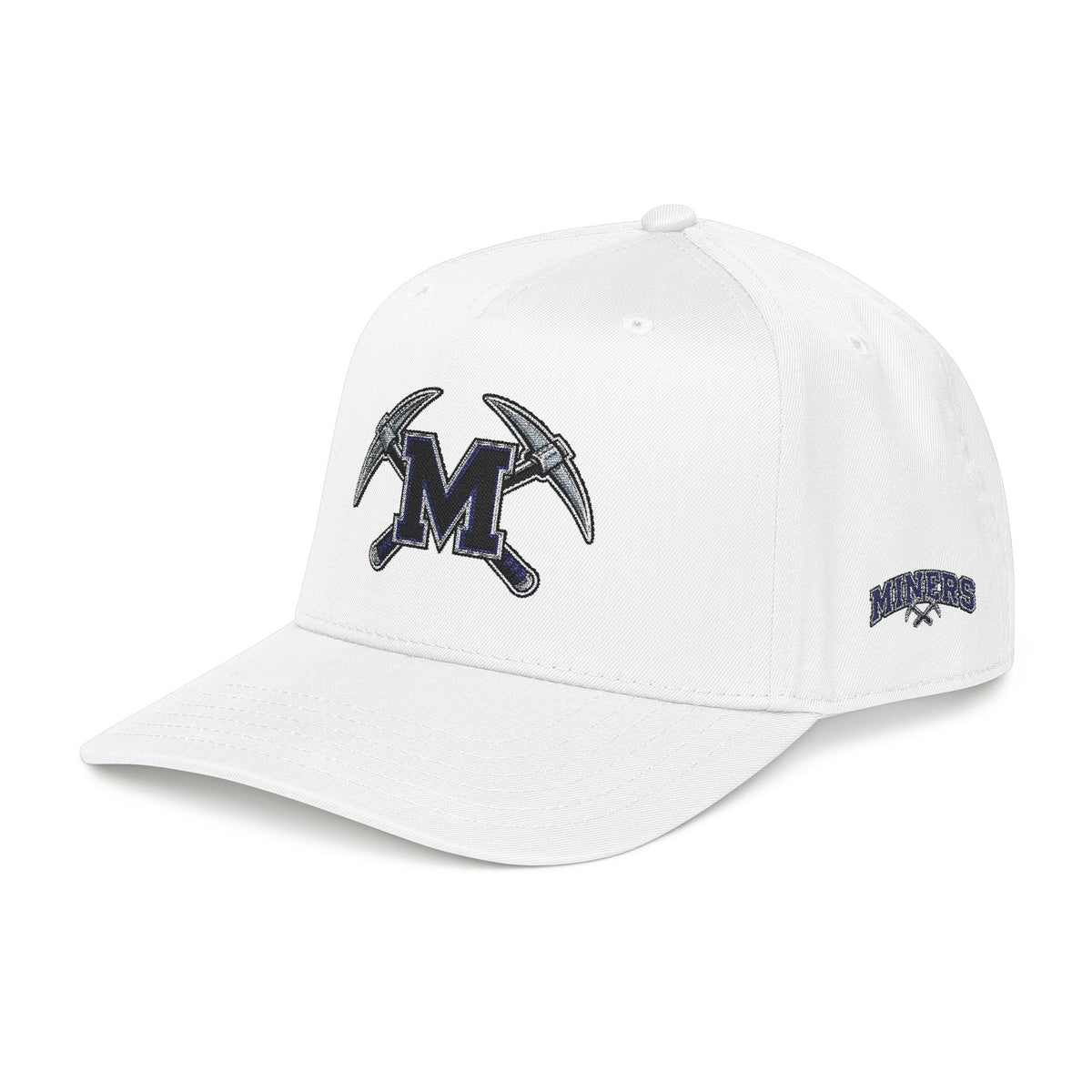Miners Block Logo Mid Profile Baseball Cap