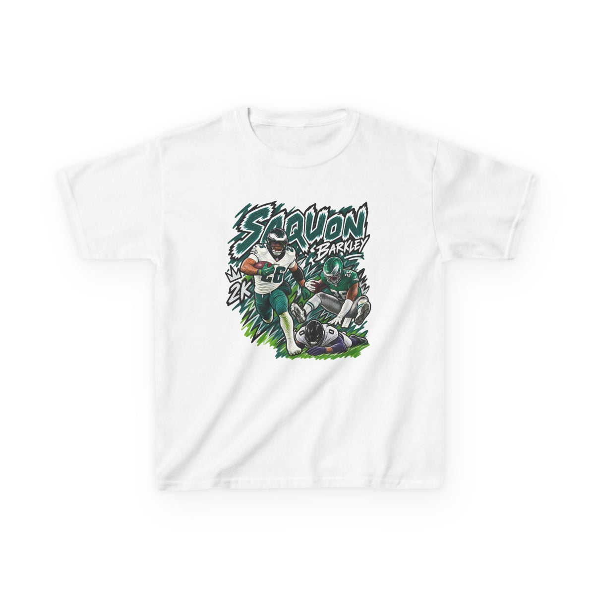 YOUTH Saquon Barkley Graphic T-Shirt - Sunday Standouts Sketch Series