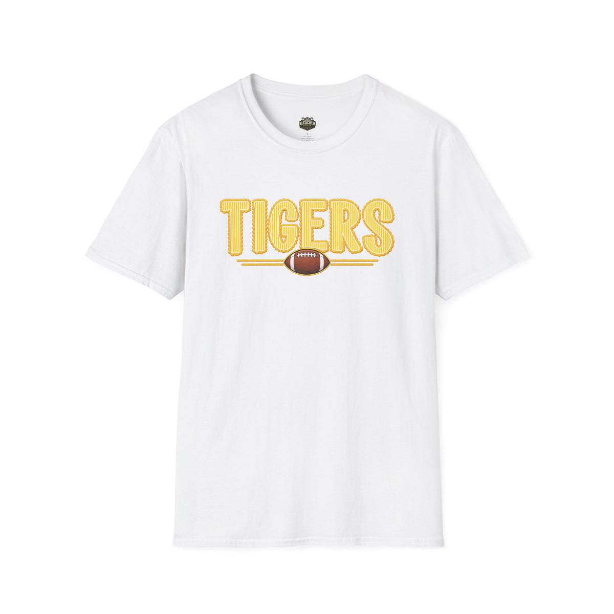 Tigers Football T-Shirt – Vintage Yellow Team Tee