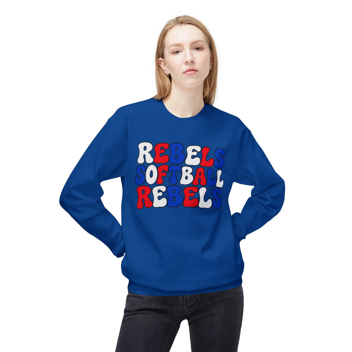 Unisex Midweight Softstyle Fleece Crewneck Sweatshirt
