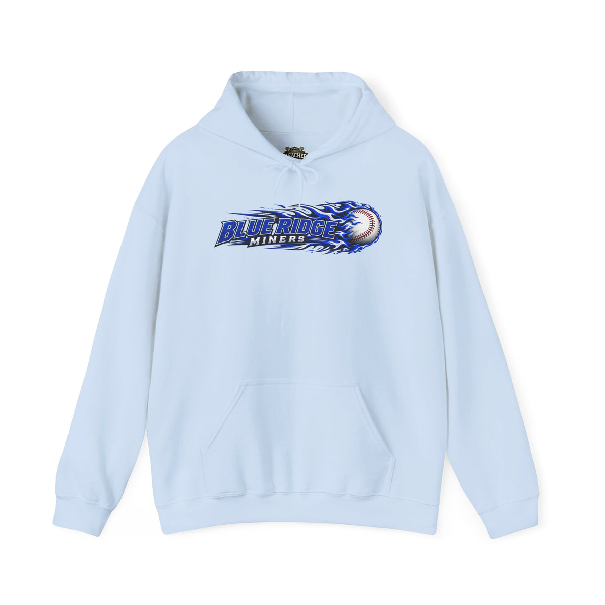 Blue Ridge Miners Flaming Baseball Hoodie – Flaming Ball Hoodie