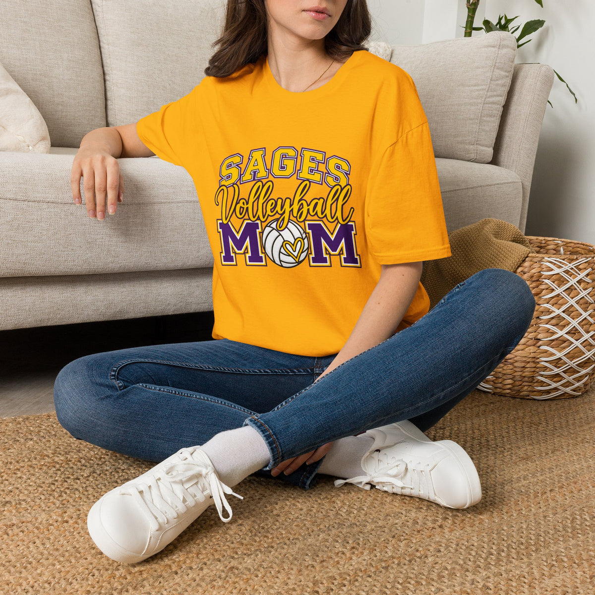 Sages Volleyball Mom Tshirt